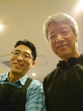 ミュージシャン清水仁さんご来店!